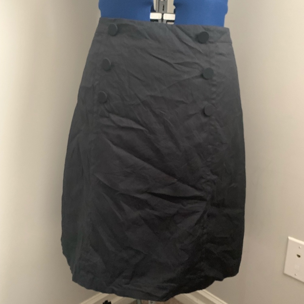 H&M Pinstripe Pencil Skirt